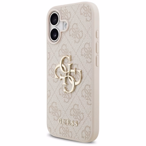 Guess 4G Big Logo -suojakuori iPhone 17 - pinkki