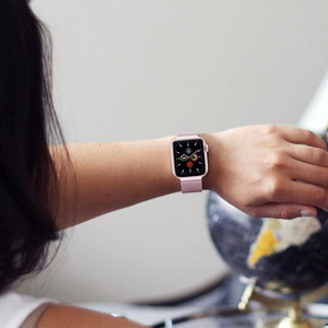 Tech-Protect Milaneseband Apple Watch 4/5/6/7/8/9/SE/Ultra 1/2 (42/44/45/49mm) Starlight