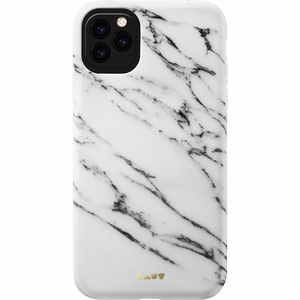 Laut Huex Elements suojakuori laitteelle iPhone 11 Pro Max, valkoisella marmorikuviolla