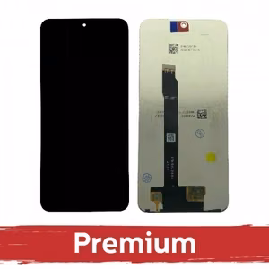 LCD-näyttö yhteensopiva Honor X8 4G musta OEM