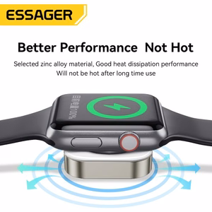 Wireless Charger Essager "Bay Portable L" Wite (for Apple Watch)