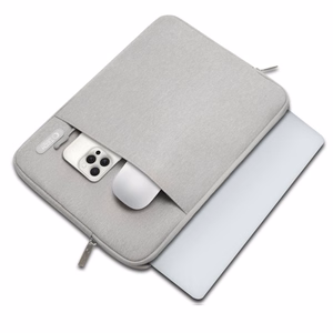 Tech-Protect Sleeve kannettavan laukku 13-14 - harmaa