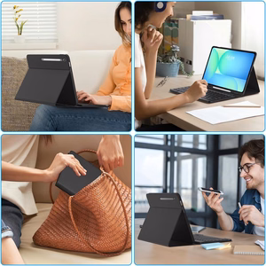 Tech-Protect SC Pen + Näppäimistösuojakuori Samsung Galaxy Tab S10 FE+ 13.1 X620 / X626B:lle - musta