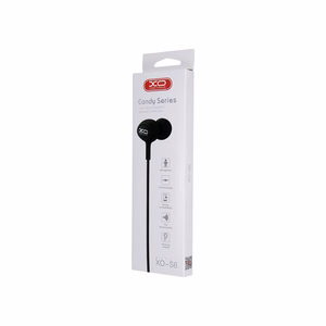 XO langalliset kuulokkeet S6 jack 3,5mm, mustat