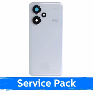 Back Cover Compatible With Xiaomi Redmi Note 13 Pro+ 5G / Moonlight White / (Service Pack)