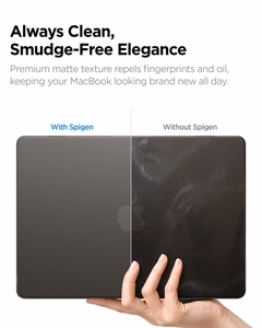 Spigen AirSkin Case for MacBook Air 13" 2023/2024/2025/2026 - Semi-Transparent