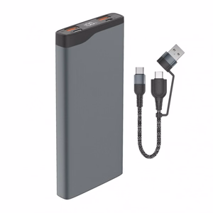 Varavirtalähde VoltHub Pro 10000mAh 22.5W pikalatauksella, PD gunmetal *Select Edition*