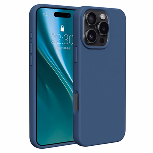 Etteri Silikoninen Suojakuori iPhone 16 Pro Max 6,9:lle tummansininen