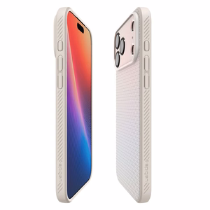 Spigen Liquid Air Suojakuori iPhone 17 Pro:lle - titaani
