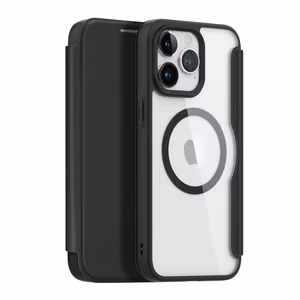 Dux Ducis Skin X Pro magneettinen avattava MagSafe -kotelo iPhone 15 Pro - musta