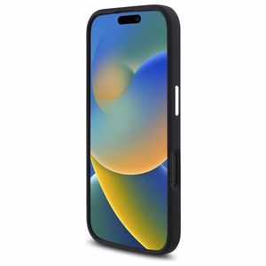 AMG Silikoninen Graphics MagSafe suojakuori iPhone 16:lle - musta