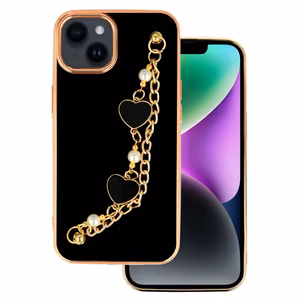 Trend Suojakuori iPhone 14 Plus:lle - design 3 - musta