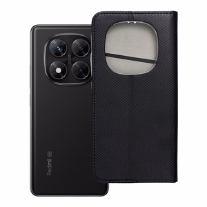 Kotelo Smart Magnet Xiaomi Redmi Note 14 Pro 5G/Note 14 Pro Plus 5G musta