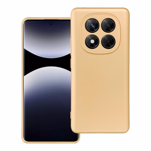 Metallinen Suojakuori Xiaomi Redmi Note 14 PRO 5G kultainen