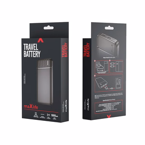 Maxlife varavirtalähde MXPB-01 10000 mAh musta