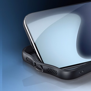 DUX DUCIS AIMO MAG Suojakuori MagSafe-yhteensopiva iPhone 17 Pro:lle (avoin rengas) - Musta