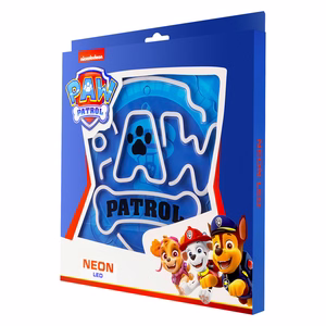 Neon LED jalustalla Paw Patrol - Logo OW-120146