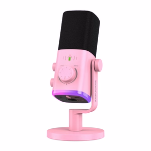 Fifine AM9 Dynamic Microphone (Pink)