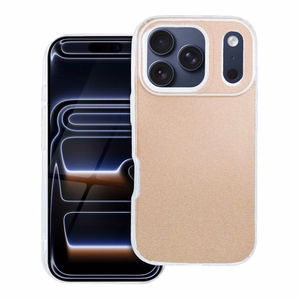 Kiiltävä suojakuori IPHONE 17 Pro - kulta