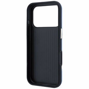 Guess Smooth & Big Strass Logo -suojakuori iPhone 18 Pro / 17 Pro – sininen