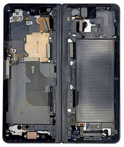 Samsung F936 Z Fold4 5G middle housing phantom black original (used Grade B)