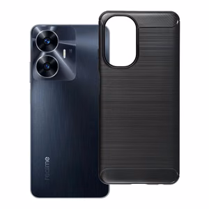 Case for Realme C55 Carbon 2.0 black