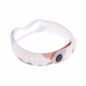 Hihna Moro bändi Xiaomi Mi Band 3 / 4 silikonihihna katsella rannekoru rannekoru kuvio 12