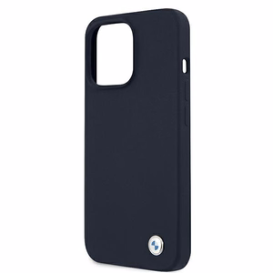 Suojakuori BMW BMHCP13LSILNA iPhone 13 Pro / 13 6,1" tummansininen/navy hardcase Silicone Signature