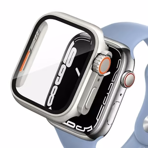 Tech-Protect Defense360 Suojakuori Apple Watch 4 / 5 / 6 / SE (44mm):lle - titaani oranssi