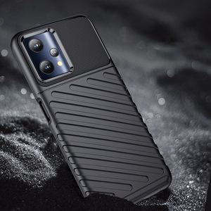 Thunder Case joustava panssaroitu suojus Realme 9 Pro musta
