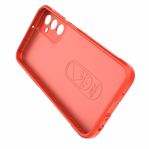 Magic Shield Case joustava panssari Suojakuori Samsung Galaxy A24 4G:lle punainen
