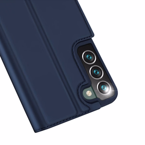 Dux Ducis Skin Pro Holster Cover Flip Cover Samsung Galaxy S22 + (S22 Plus) sininen
