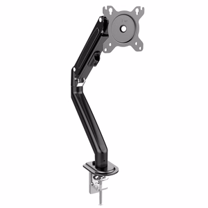 Maclean MC-860N -monitoriteline kaasujousiella, 13"–27", 8 kg, musta