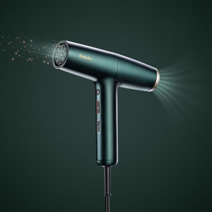 BaByliss Air Power Pro D6555DE – 1700 W ionisoiva hiustenkuivain, vihreä/kullanvärinen