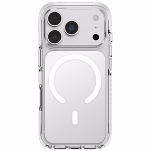 Uniq Combat Magclick Charging -suojakuori iPhone 18 Pro / 17 Pro – valkoinen