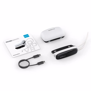 2-in-1 Docking Station and Power Bank for B100 BoboVR PD100 Combo Battery - White