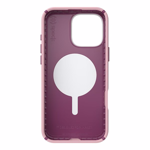 Speck Presidio2 Pro -suojakuori MagSafe- ja ClickLock-tuella iPhone 16 Pro Maxille, Wednesday Pink/Boysenberry Purple