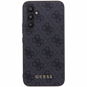Guess 4G Metal Gold Logo kovakuori Samsung Galaxy S23 FE:lle - harmaa/harmaa