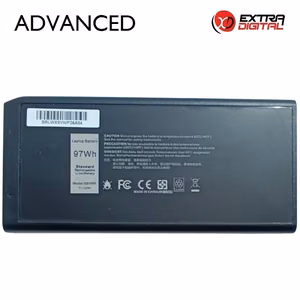 Dell X8VWF Notebook Battery 97Wh, Extra Digital Advanced