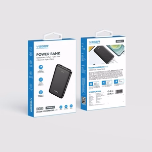 Varavirtalähde Veger A10 (W1065) 2A 10000 mAh musta