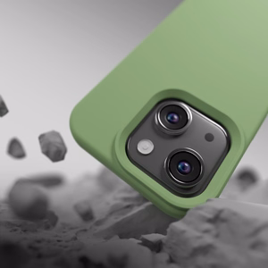 Etteri Silikoninen Mag suojakuori iPhone 14 6,1:lle vaaleanvihreä