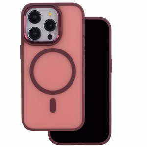 Frozen Mag Suojakuori iPhone 17 Pro Max 6,9":lle punainen avoin rengas