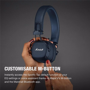 Wireless headphones Marshall Major V On-Ear Bluetooth midnight blue