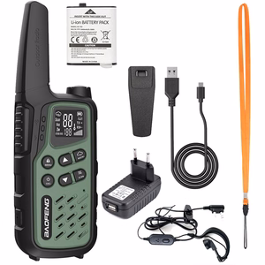 Baofeng BF-T25E -radiopuhelinsetti, 2 kpl, vihreät