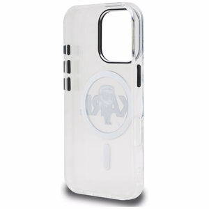 Karl Lagerfeld IML Karl Sketch Logo MagSafe suojakuori iPhone 16 Pro - läpinäkyvä
