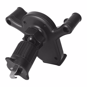 Gravity car holder BLUE STAR Black Mirror windshield mount black