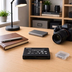 Esperanza EA119 kortinlukija musta USB 2.0