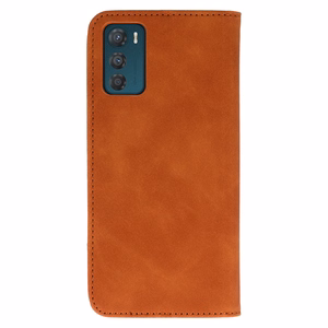 Wonder Prime Case for Motorola Moto G42 brown