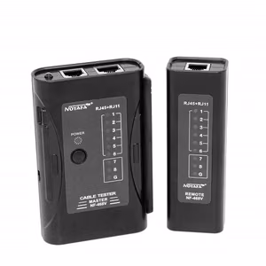 NOYAFA-verkko- ja puhelinkaapelitesteri, RJ45 / RJ11
