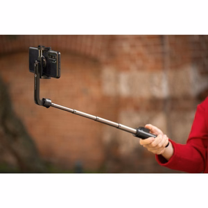 Forcell F-GRIP S70M selfiekepit langattomalla kaukosäätimellä + jalusta musta